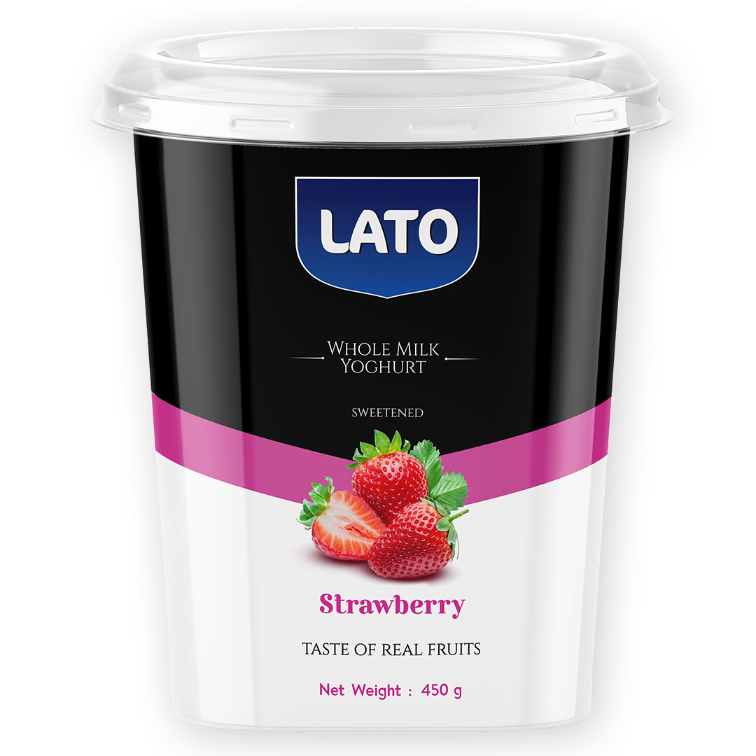 Strawberry Fruit Yoghurt